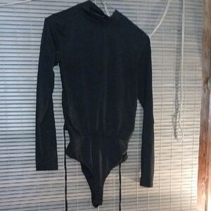 Fashion Nova Sleek Black Top